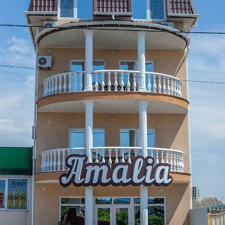 Amalia Hotel Zaliznyy Port Exterior foto
